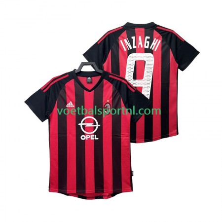 AC Milan INZAGHI 9 2003 Retro Thuis Shirt 2002